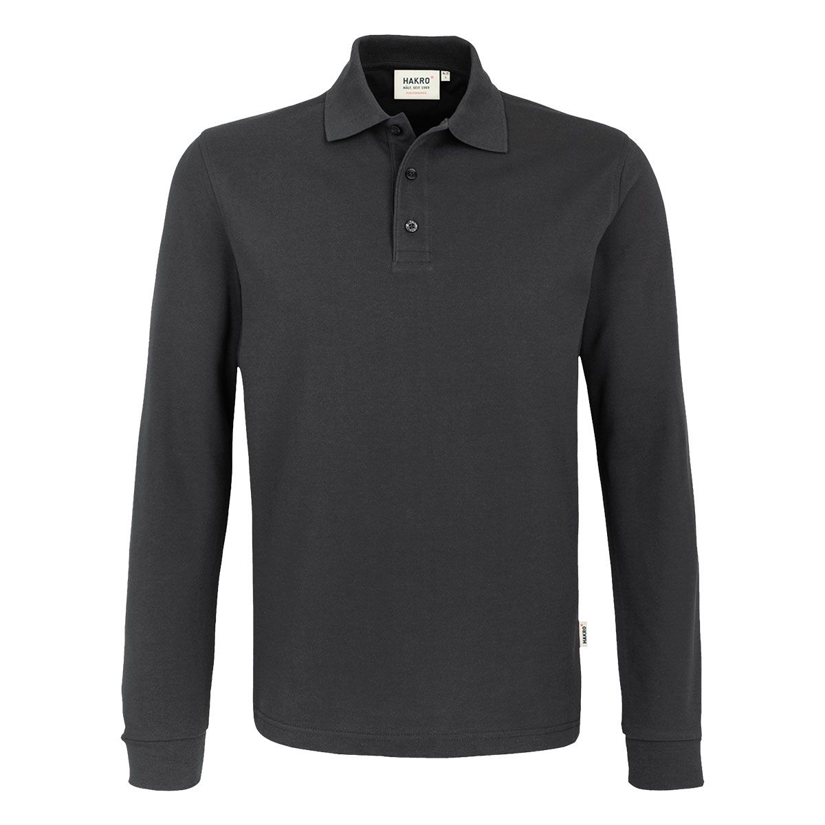 HAKRO Longsleeve-Poloshirt MIKRALINAR®