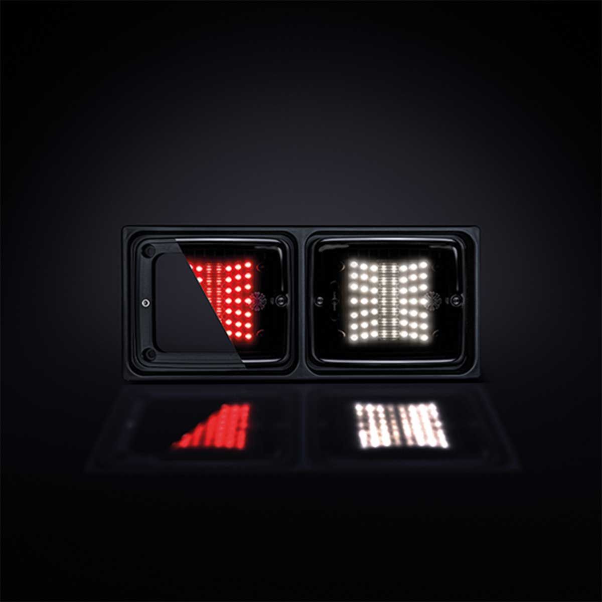 Ramme Dark Knight Square IZE LED
