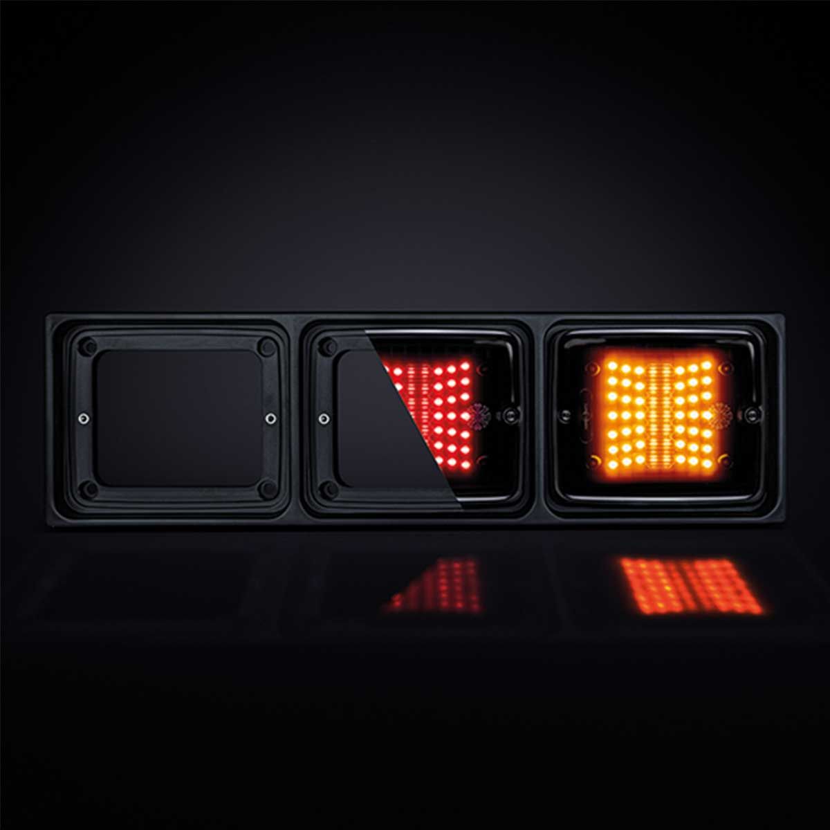 Ramme Dark Knight Square IZE LED