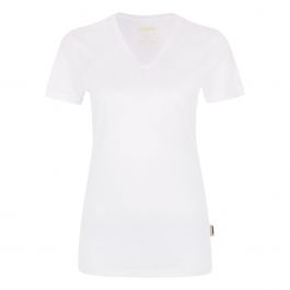 HAKRO Women's V-neck shirt COOLMAX®