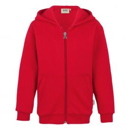 HAKRO Kids' hooded sweat jacket Premium